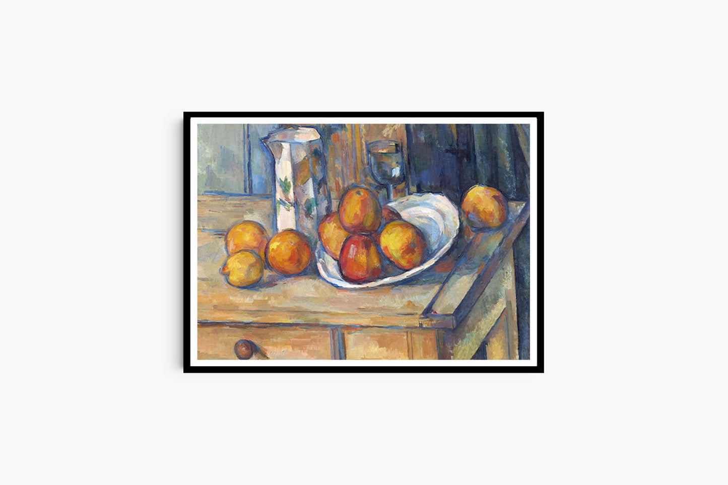 Paul Cézanne - Still Life with Milk Jug and Fruit - Hakyarts