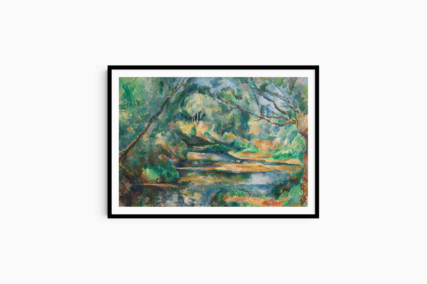 Paul Cézanne - The Brook - Hakyarts