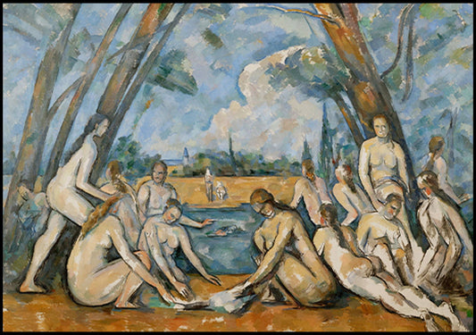 Paul Cézanne - The Large Bathers - Hakyarts