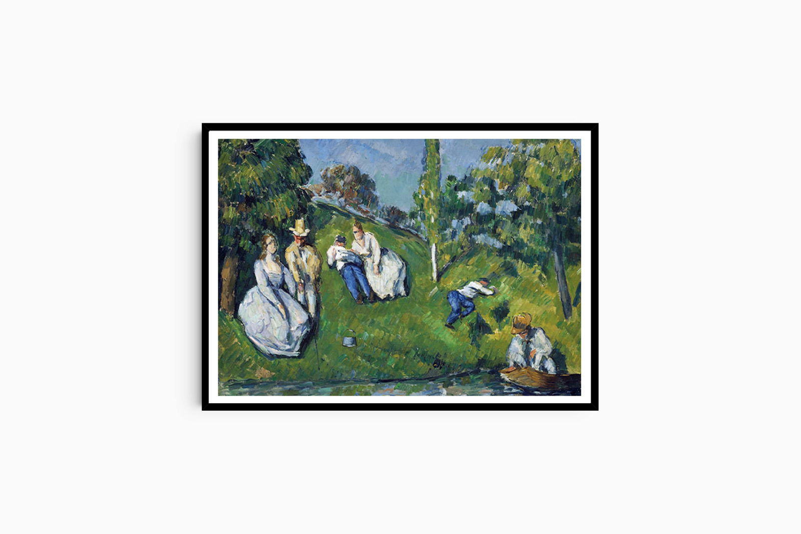 Paul Cézanne - The Pond - Hakyarts