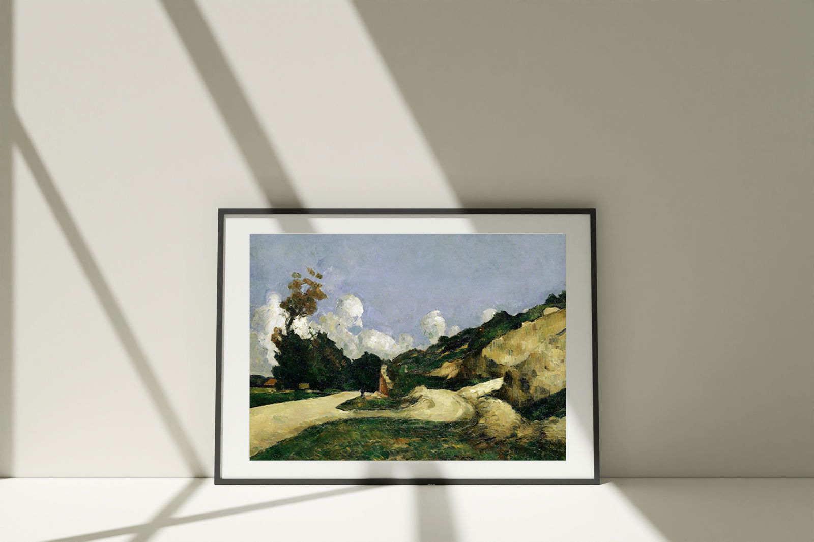 Paul Cézanne - The Road - Hakyarts