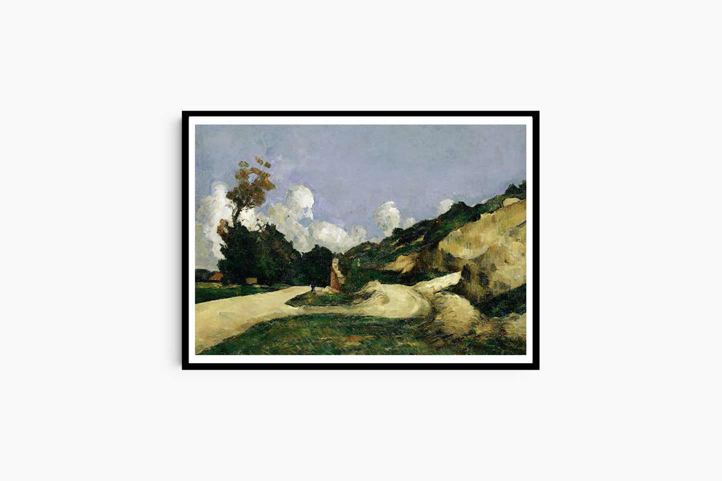 Paul Cézanne - The Road - Hakyarts