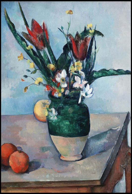 Paul Cézanne - The Vase of Tulips - Hakyarts