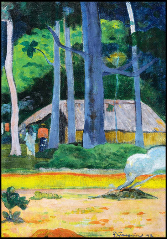 Paul Gauguin - Cabane Sous Les Arbes - Hakyarts