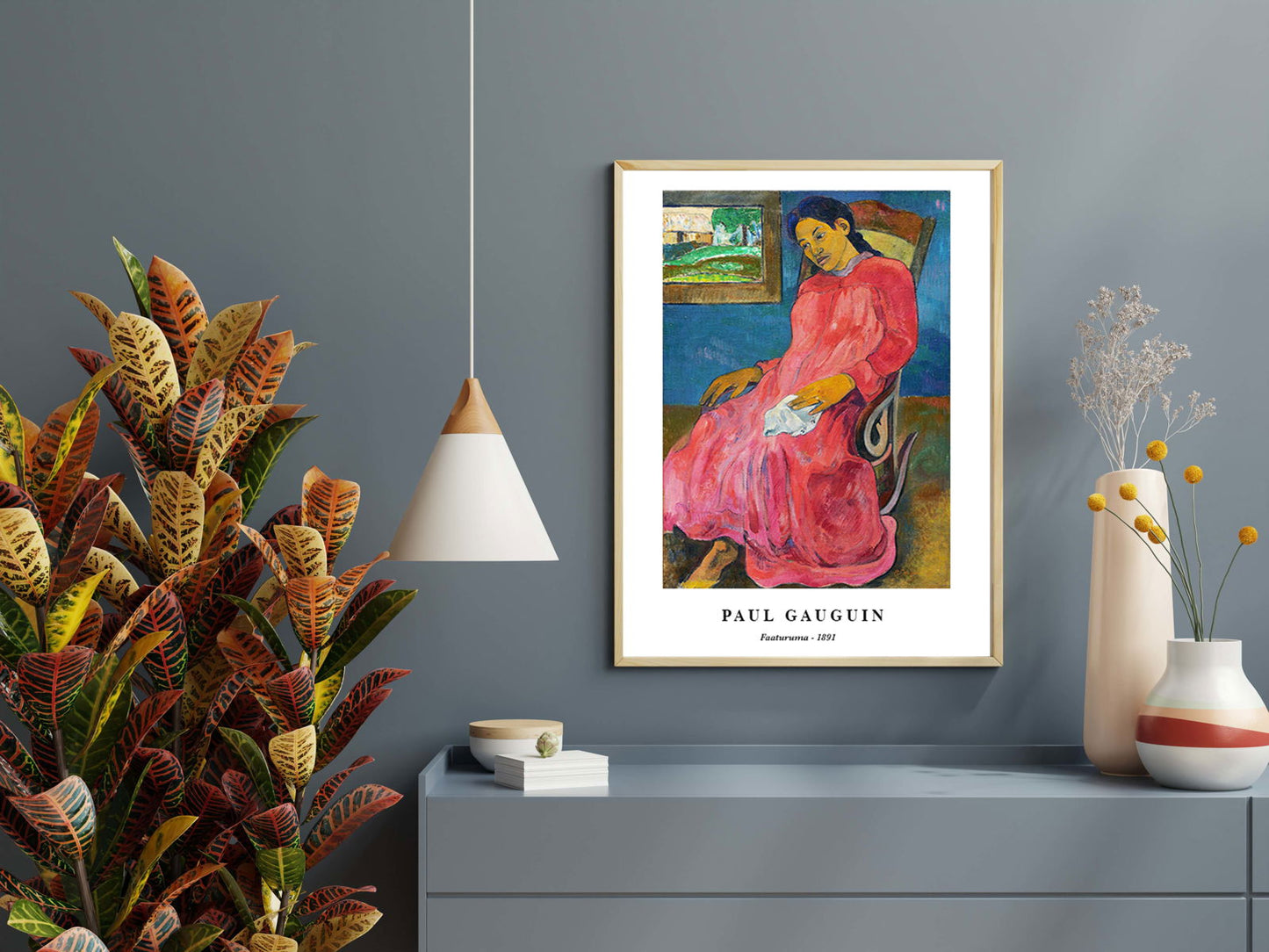 Paul Gauguin - Faaturuma Poster - Hakyarts