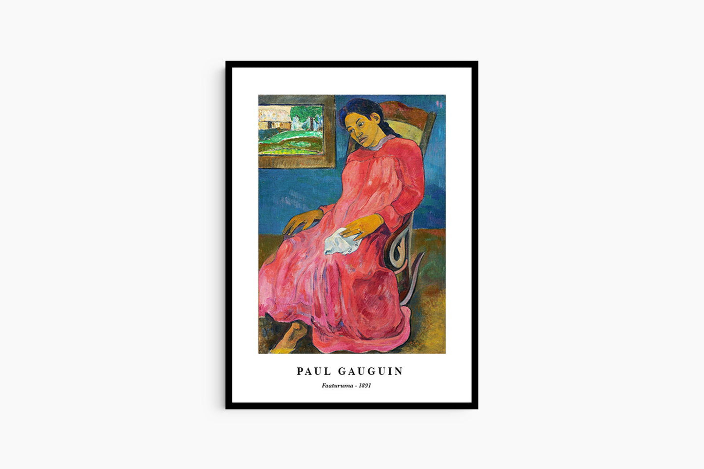 Paul Gauguin - Faaturuma Poster - Hakyarts