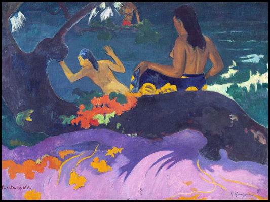 Paul Gauguin  - Fatata Te Miti - Hakyarts