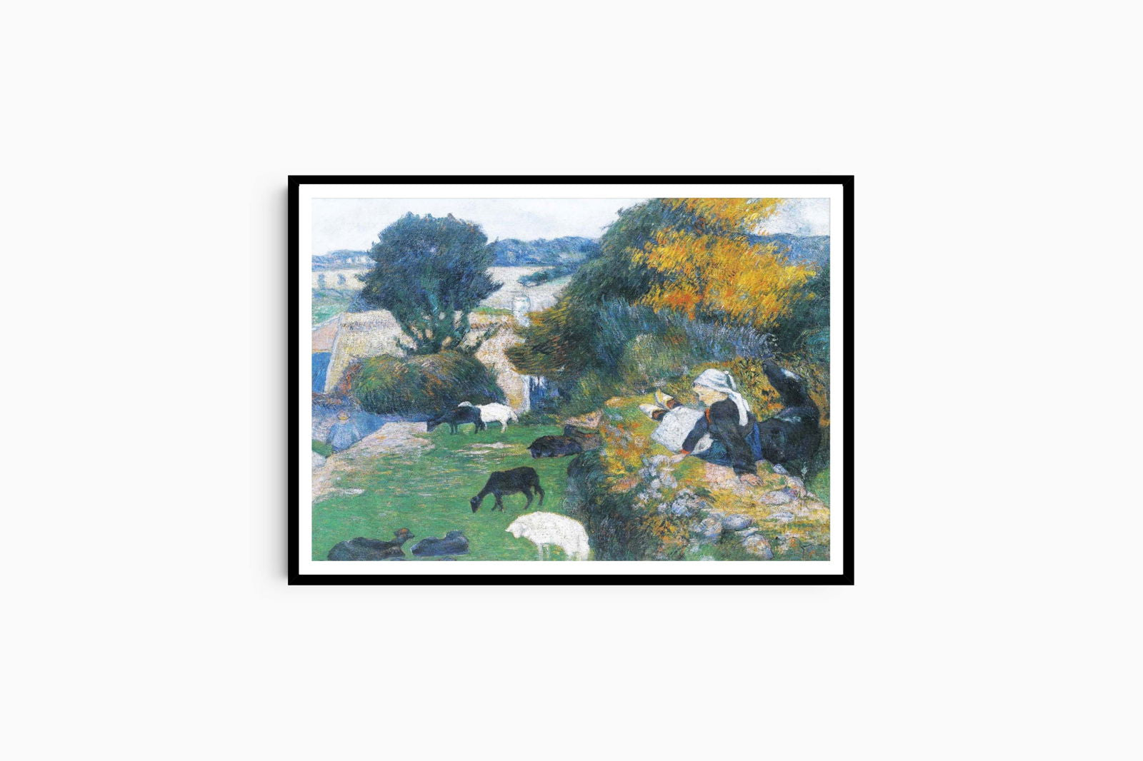 Paul Gauguin - La Bergère Bretonne - Hakyarts