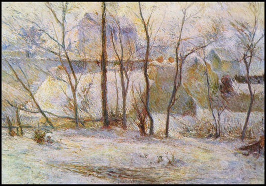 Paul Gauguin - La Neige à Vaugirard II - Hakyarts