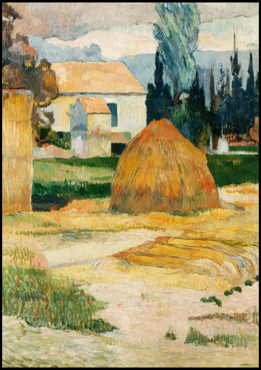 Paul Gauguin - Landscape Near Arles - Hakyarts