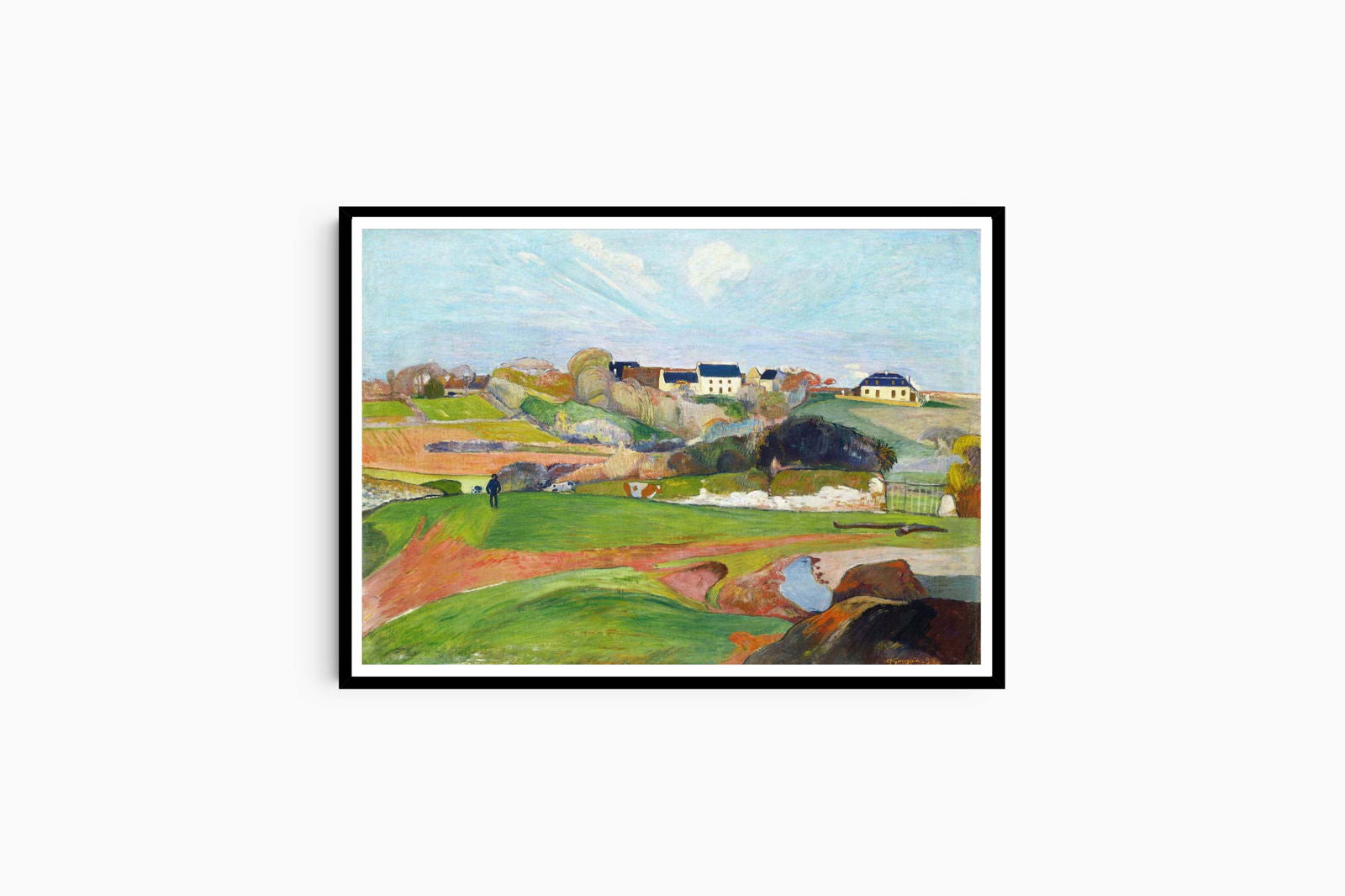 Paul Gauguin - Landscape at Le Pouldu - Hakyarts