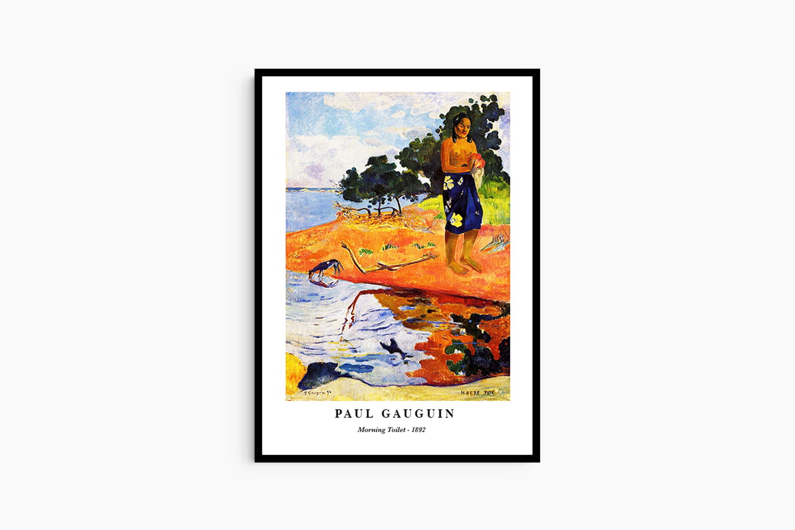 Paul Gauguin - Morning Toilet Poster - Hakyarts