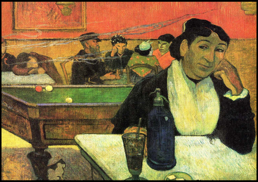 Paul Gauguin - Night Café at Arles - Hakyarts