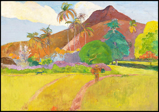 Paul Gauguin - Tahitian Landscape - Hakyarts