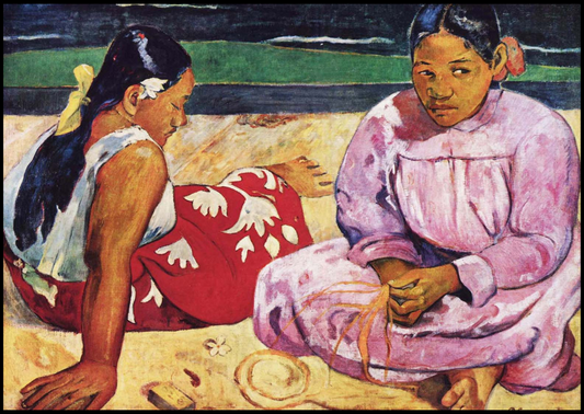 Paul Gauguin - Tahitian Woman on the Beach - Hakyarts