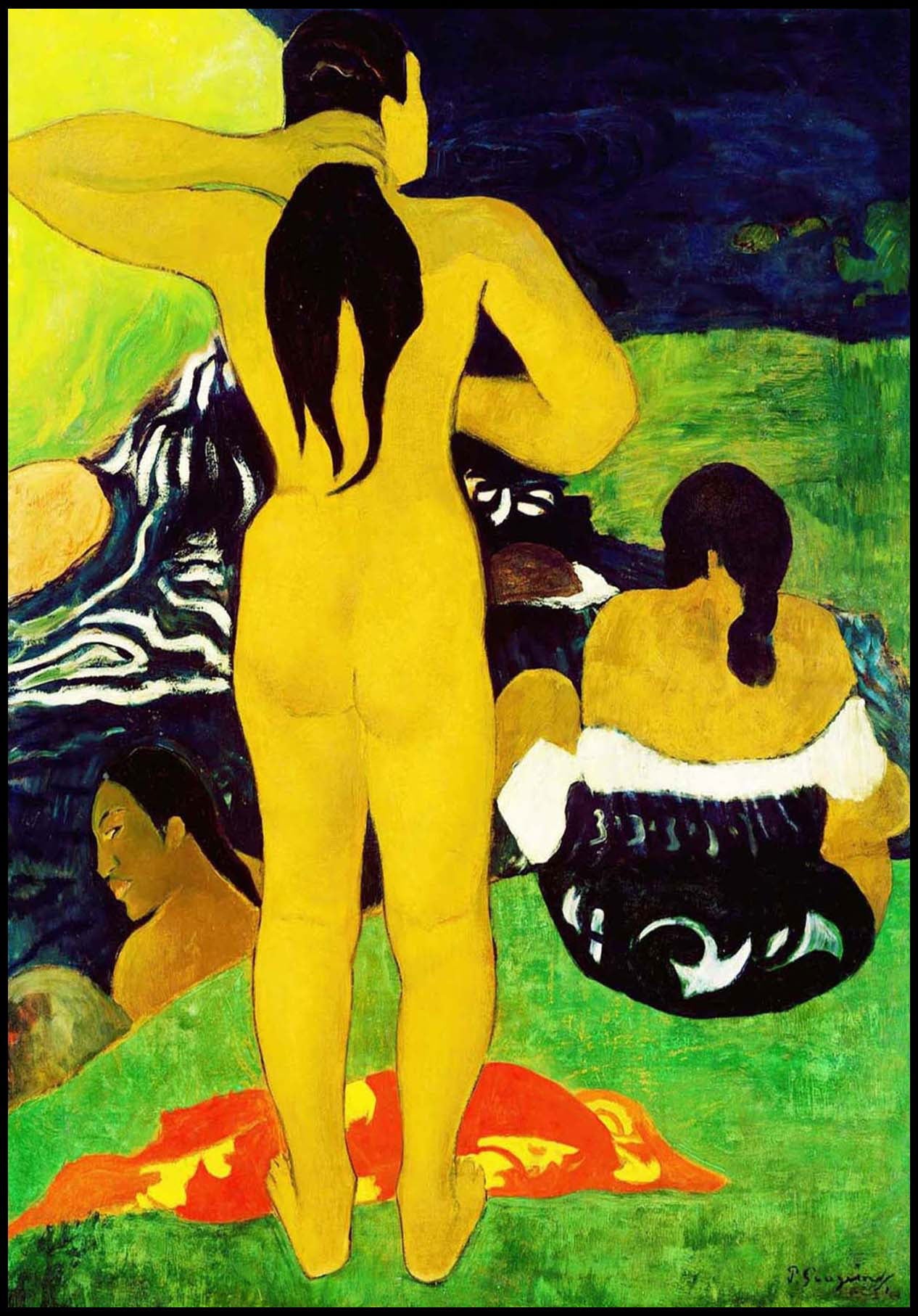 Paul Gauguin  - Tahitian Women Bathing - Hakyarts