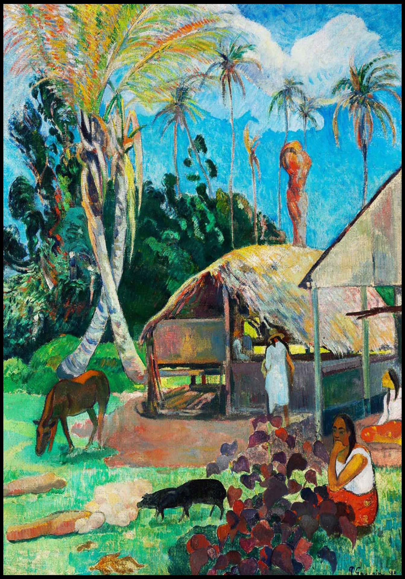 Paul Gauguin - The Black Pigs - Hakyarts