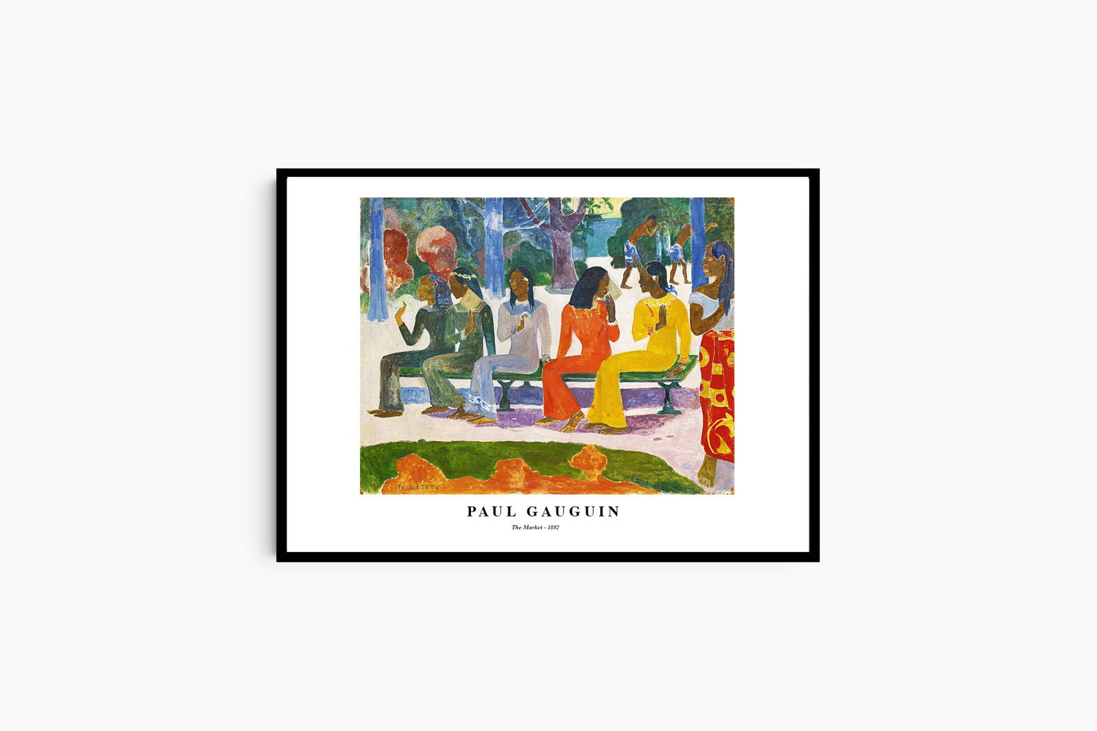 Paul Gauguin - The Market Poster - Hakyarts