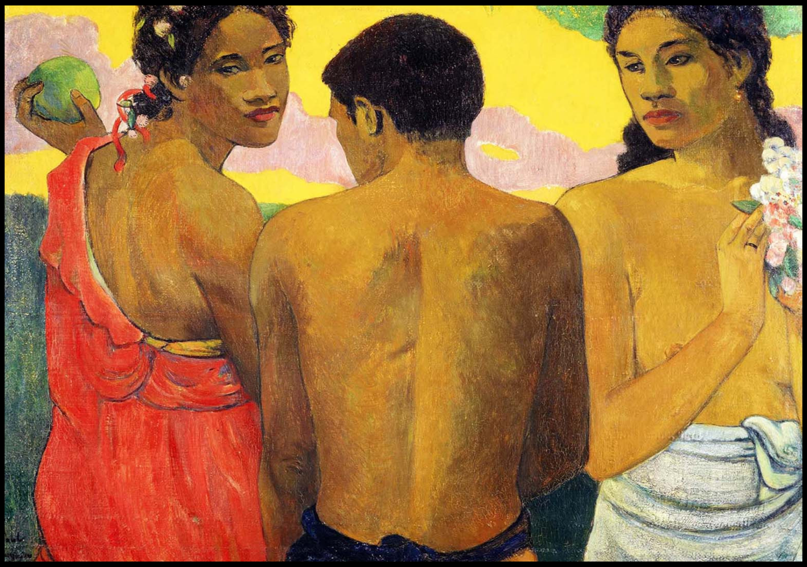 Paul Gauguin - Three Tahitians - Hakyarts