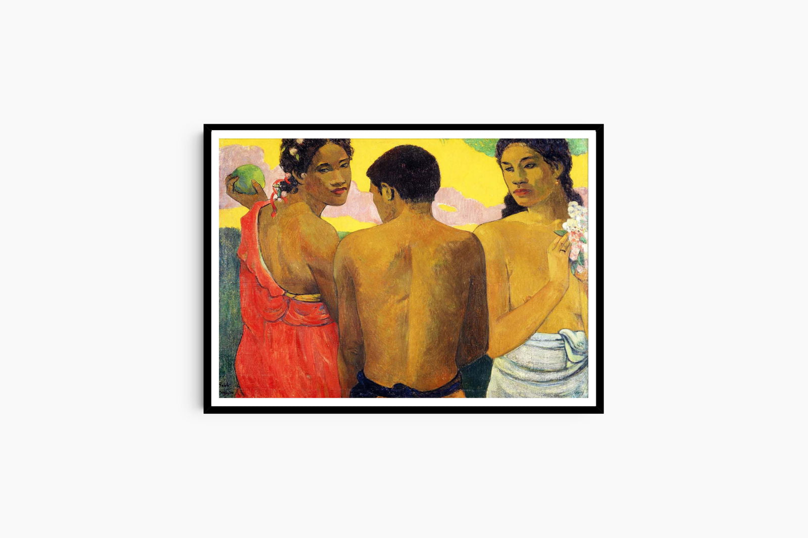 Paul Gauguin - Three Tahitians - Hakyarts