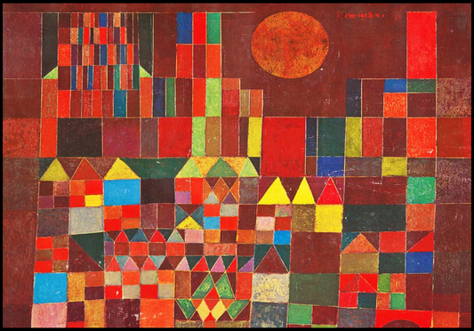 Paul Klee - Castle and Sun - Hakyarts