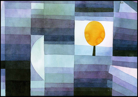 Paul Klee - Harbinger of Autumn - Hakyarts