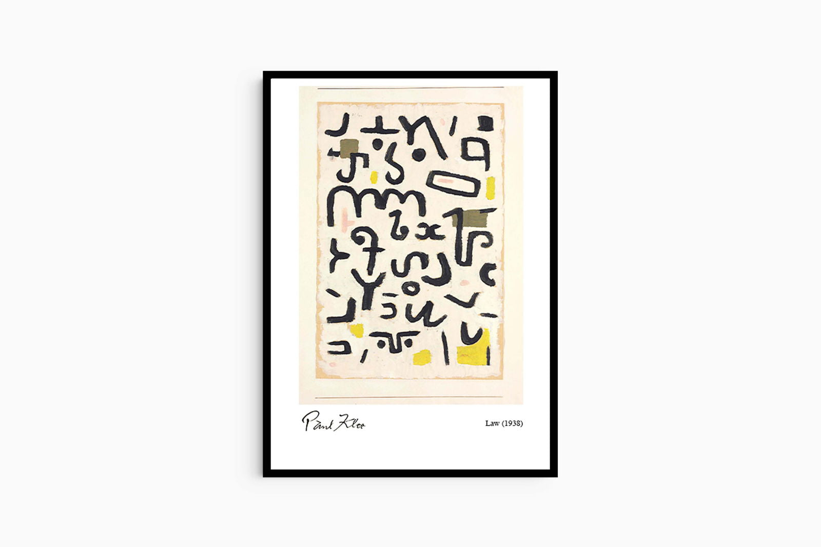 Paul Klee - Law Poster - Hakyarts