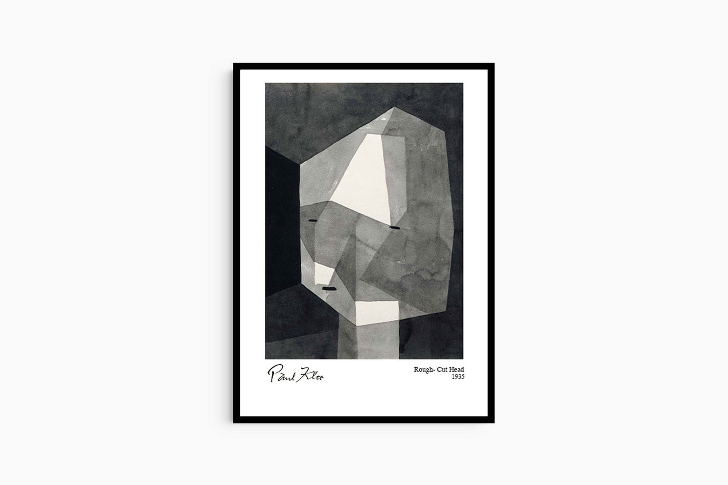 Paul Klee - Rough Cut Head Poster - Hakyarts