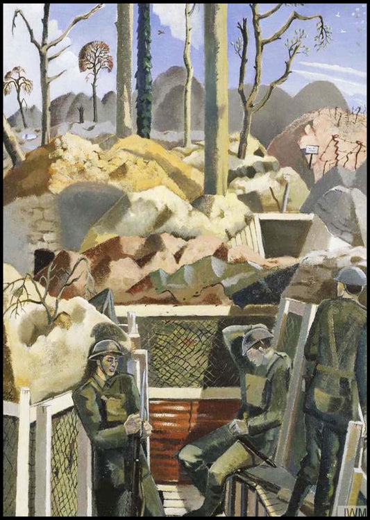 Paul Nash - Spring in the Trenches 'Ridge Wood' - Hakyarts