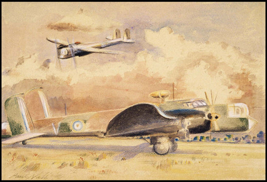 Paul Nash - Whitley Bombers Sunning - Hakyarts