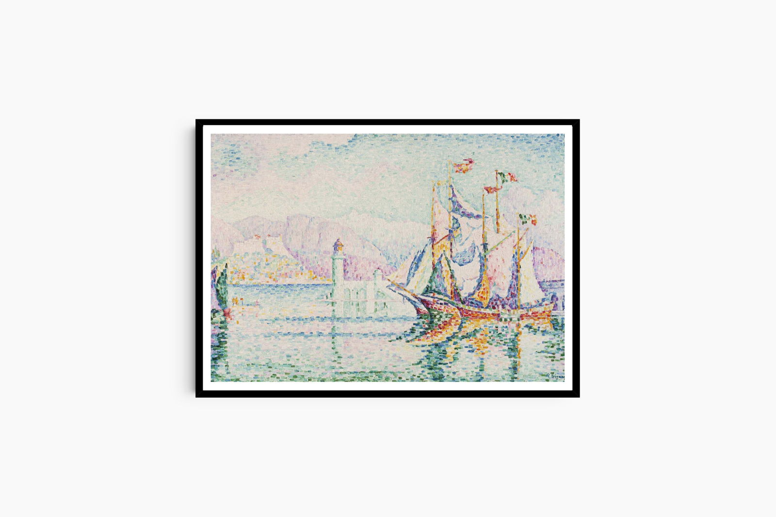 Paul Signac - Antibes 'Morning' - Hakyarts