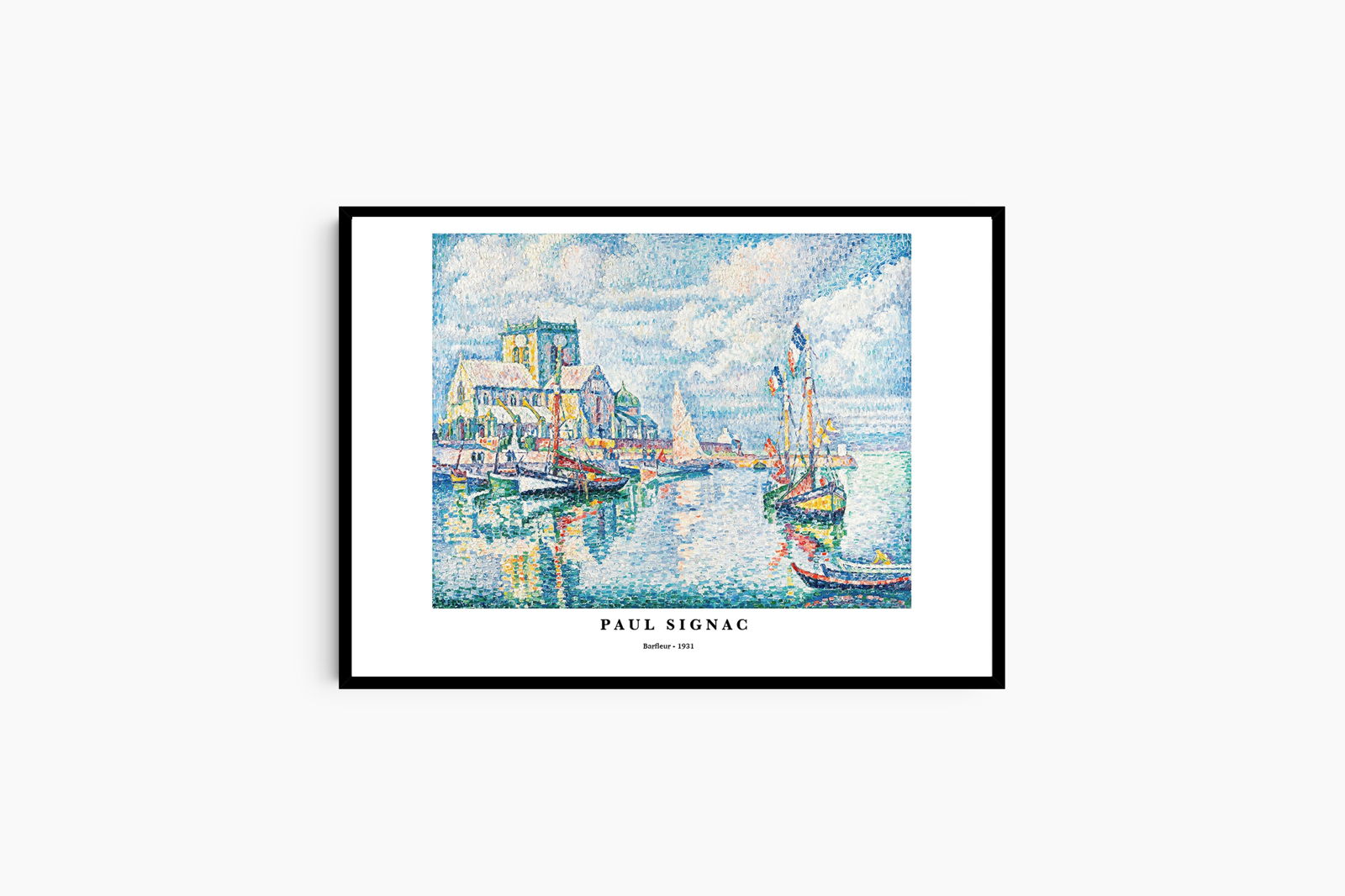 Paul Signac - Barfleur Poster - Hakyarts