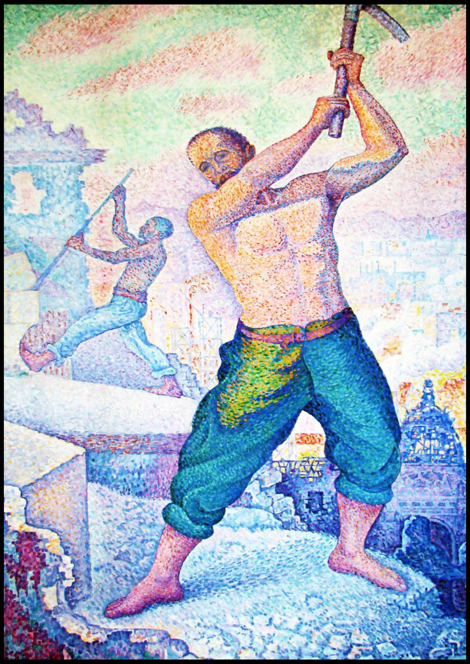 Paul Signac - Le Démolisseur - Hakyarts