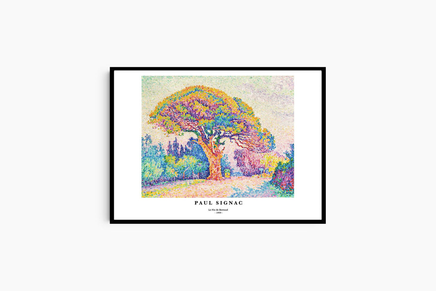 Paul Signac - Le Pin de Bertaud Poster - Hakyarts