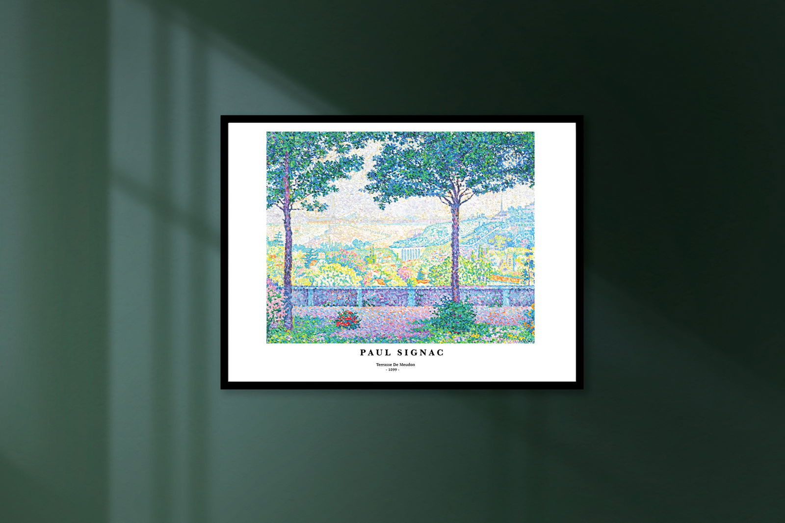 Paul Signac - Terasse de Meudon Poster - Hakyarts