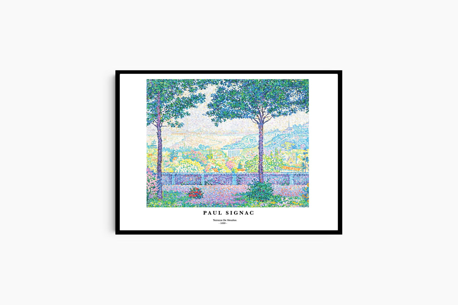 Paul Signac - Terasse de Meudon Poster - Hakyarts