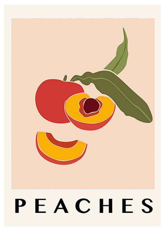 Peaches Poster - Hakyarts