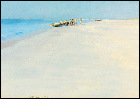 Peder Severin Kroyer - Fishermen on the Beach at Skagen - Hakyarts