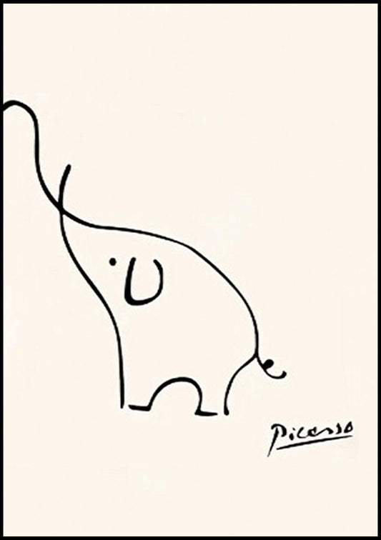 Picasso - Elephant - Hakyarts