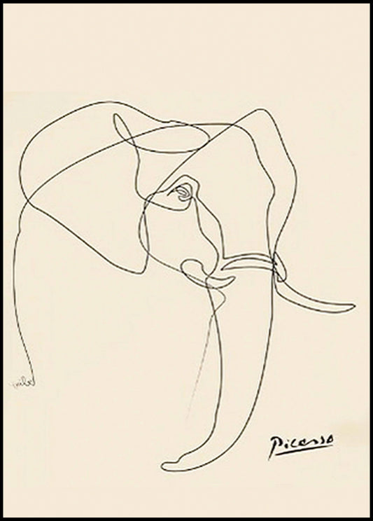 Picasso - The Elephant - Hakyarts