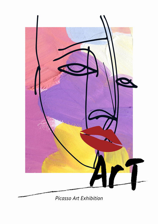 Picasso Art Exhibition Poster - Hakyarts