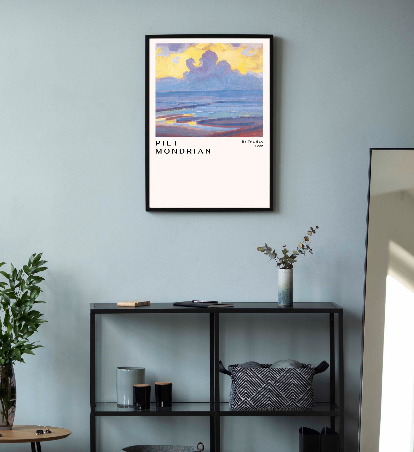 Piet Mondrian - By the Sea Poster - Hakyarts