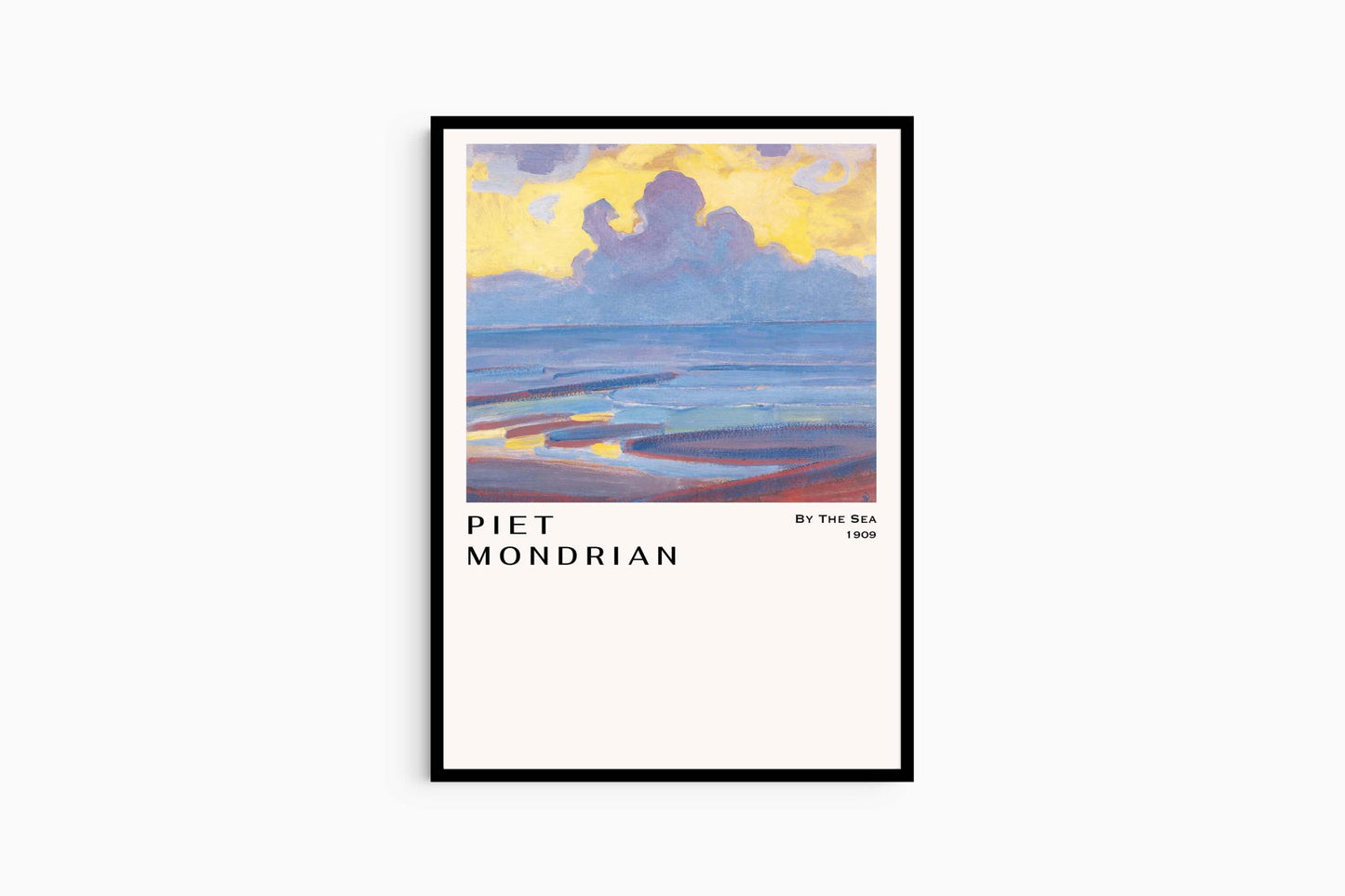 Piet Mondrian - By the Sea Poster - Hakyarts