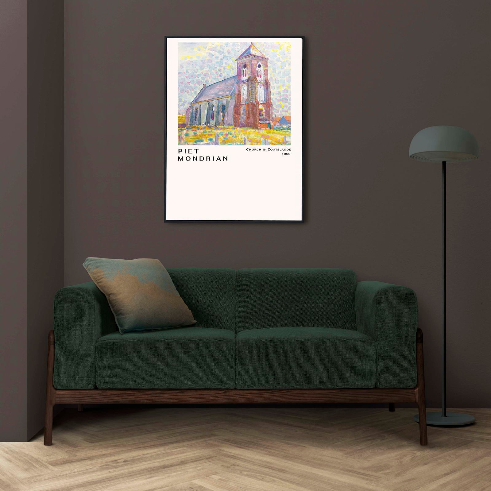 Piet Mondrian - Church in Zoutelande Poster - Hakyarts