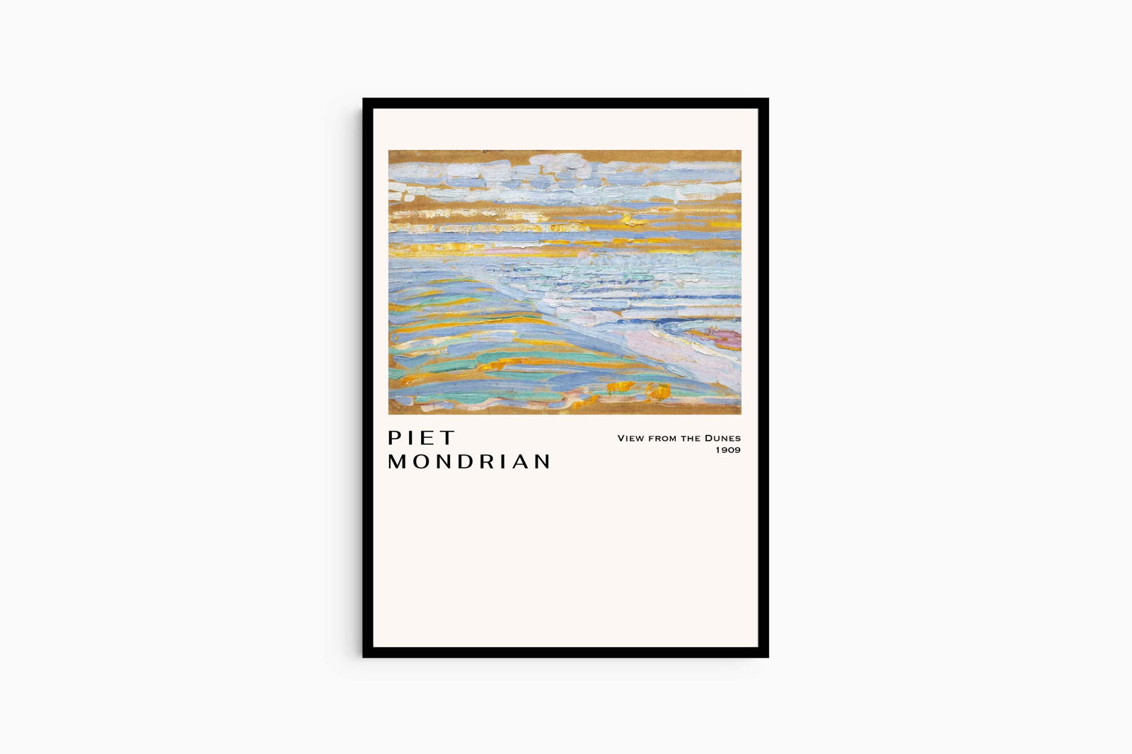 Piet Mondrian - View from the Dunes Poster - Hakyarts