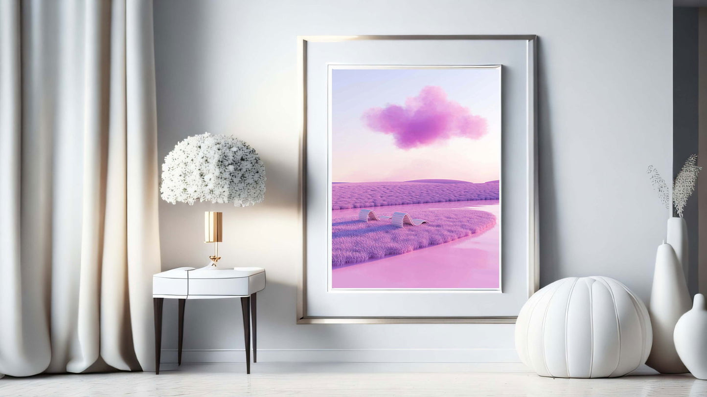 Pink Cloud Poster - Hakyarts