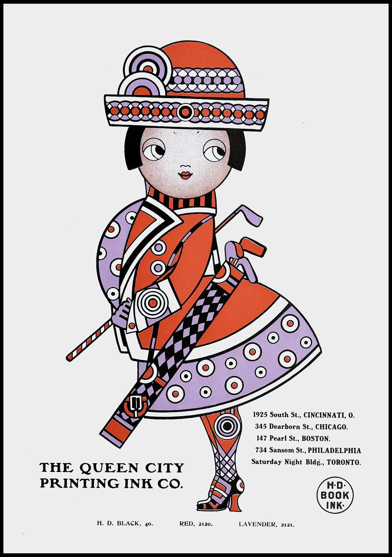 Queen City Ink Poster - Hakyarts