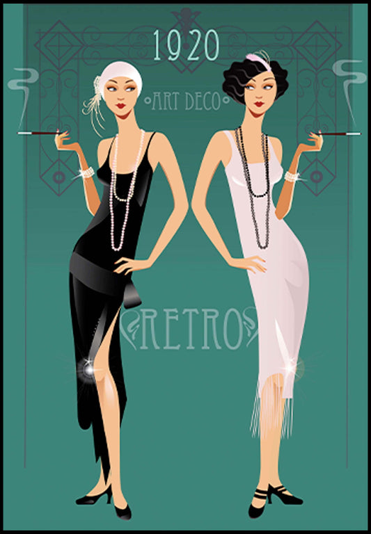 Retro Glamour Poster - Hakyarts