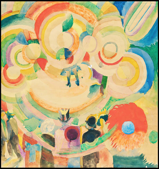 Robert Delaunay - Manège de Cochons - Hakyarts