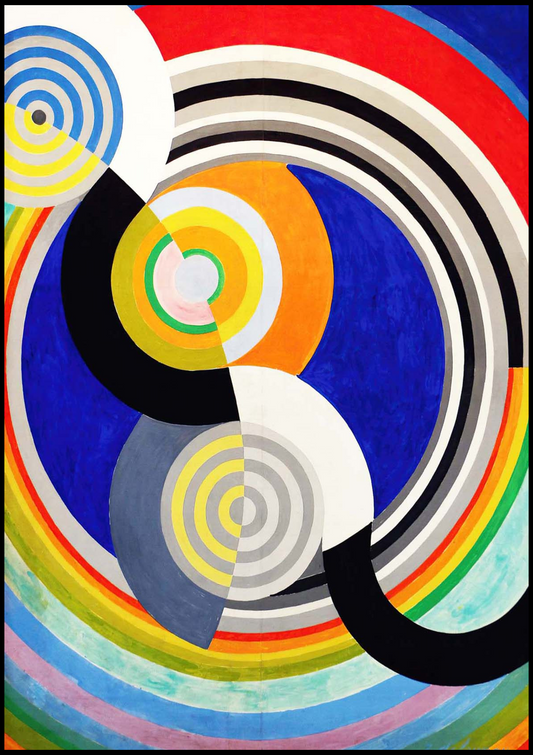 Robert Delaunay - Rhythm No. 2 - Hakyarts